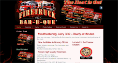 Desktop Screenshot of firetruckbbq.net